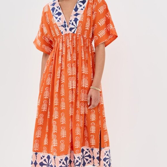Marea By Liz Joy Dresses & Skirts - Marea by Liz Joy Milla Caftan Cover-Up Beach Dress - XS